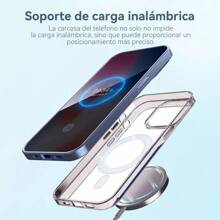 kit magsafe cargador inalambrico + cubo 20w + cable tipo c para iphone carga rapida - Blanco - Ver 3