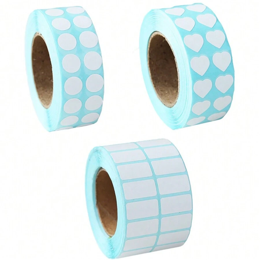 3000 Piezas De Pegatinas De Etiquetas De Clasificación De Diamantes Para Distinguir Y Organizar Almacenamiento - Multicolor - Ver 1