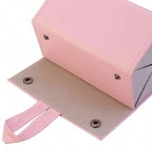 5 Cells Simple Foldable Glassed Storage Box, Travel Portable Organizer, Glasses Holder, Sunglasses Organizer, 3-Slot Eyeglasses Case Box, Foldable Eyeglassses Storage Box, Travel Sunglasses Organizer, Eyeglass Case Hard Shell, Portable Sunglass Case, Fashionable PU Leather Eyeglass Case, Lightweight