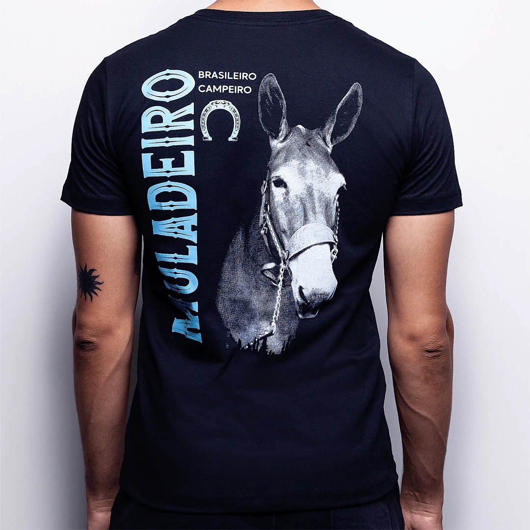 Men T-Shirts - 黑色 - 查看 1