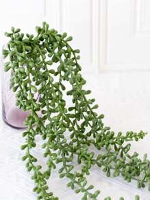 5 Branches Artificial Green Plants Couple Tears Indoor Decoration Hanging Basket Wall Decor Fake Plant, Valentine Day, Gift Gifts Birthday Graduation