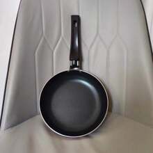 7.1 Inch Mini Red Aluminum Non-Stick Frying Pan With Flat Bottom, Single/Serve Cooking, Suitable For Gas Stove - Red - View 9