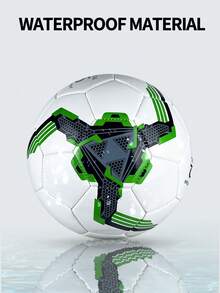 YUNCU 1 szt. Piłka nożna, odporna na zużycie miękka piłka nożna do zawodów treningowych, rozmiar 4,5