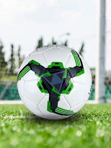 YUNCU 1 szt. Piłka nożna, odporna na zużycie miękka piłka nożna do zawodów treningowych, rozmiar 4,5