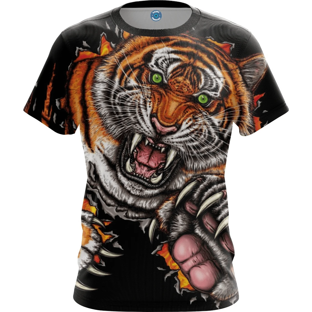 Men Outdoor Tees & Tanks - 黑色 - 查看 1
