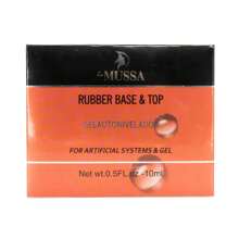 RUBBER GEL UV AUTONIVELADOR 2EN1 BASE Y TOP 10 ML PIEZA - transparente - Ver 6