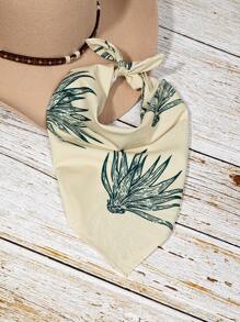 1pc Western Cowboy Whiskey & Cactus Printed Wild West Lady Hairband Bandana Bandana,Hair Band,Head Band Ideal For Dressing Up Your Look,School - Western Cowboy Series - View 8