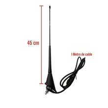 Antena Radio Chevy 94-2002 Cable Corto - Negro - Ver 2