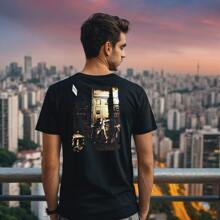 Men T-Shirts - màu đen - Xem 2