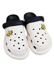 Men's Strap Sandals. Comfortable, Breathable And Resistant. With New York Star Style Charm. - White - View 4