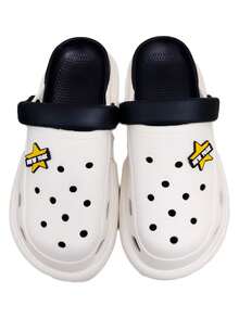 Men's Strap Sandals. Comfortable, Breathable And Resistant. With New York Star Style Charm. - White - View 3