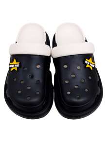 Men's Strap Sandals. Comfortable, Breathable And Resistant. With New York Star Style Charm. - Black - View 3