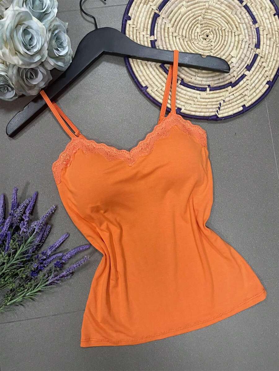 Women Tank Tops & Camis - Naranja - Ver 1