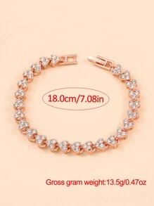 2 件/套时尚优雅儿童石英表可爱圆形手表和精致手链，儿童日常旅行，所有儿童礼物 - 粉色 - 查看 5