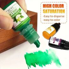 12pcs/Set Epoxy Resin Pigment Kit 24 Colors For Choice, Candle Dye Liquid Colorant DIY UV Epoxy Resin Mold Jewelry Making Candle Making Resin Dye Pigment