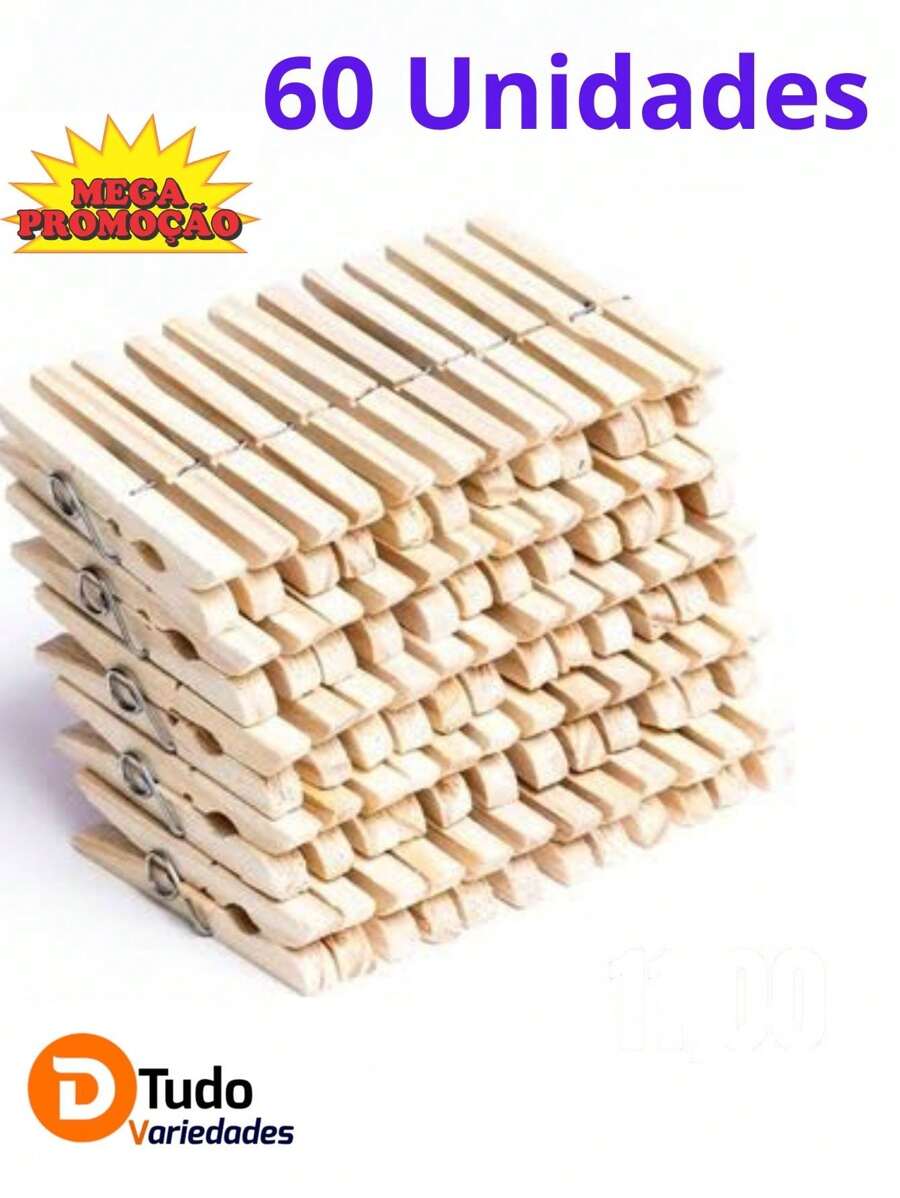 Clothes Pegs - Màu be - Xem 1
