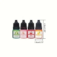 12pcs/Set Epoxy Resin Pigment Kit 24 Colors For Choice, Candle Dye Liquid Colorant DIY UV Epoxy Resin Mold Jewelry Making Candle Making Resin Dye Pigment