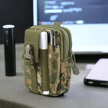 Military Tactical Bag For Cell Phone Multipurpose Crossbody Camera A50 - Army Green - View 2