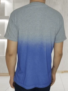 Men T-Shirts - 淺灰色 - 查看 3