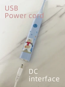 4pcs Electric Toothbrush Replacement Heads, USB Rechargeable, 5 Modes, Intelligent Electric Toothbrush To Protect Dental Health