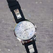 relojes quartz para hombre - Blanco - Ver 3