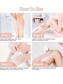Dispositivo de eliminación del vello con esmerilado de vidrio nano, herramienta exfoliante física creativa, inofensiva para la piel, productos y accesorios para el cabello para barbería, salón de belleza, artículos esenciales de viaje