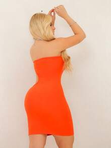 Women Dresses - trái cam - Xem 2