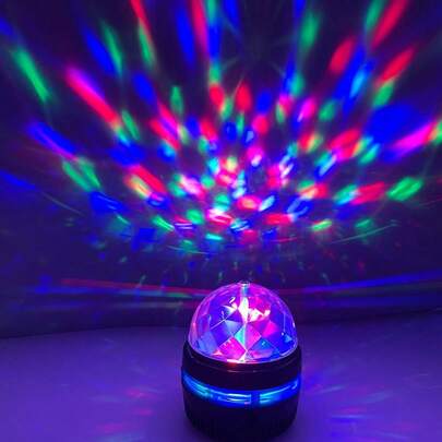 1入組星空氛圍燈,led舞台燈(usb供電),適用於節日和派對裝飾