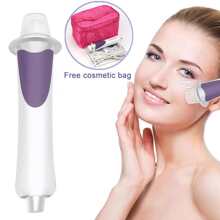 Máquina de lifting facial por radiofrecuencia RF de 12 niveles microcorriente - Morado - Ver 4