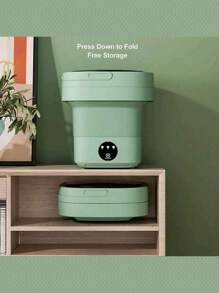 MINI LAVADORA PORTATIL 8LT - Verde - Ver 2