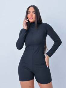 Women Jumpsuits - 黑色 - 查看 1