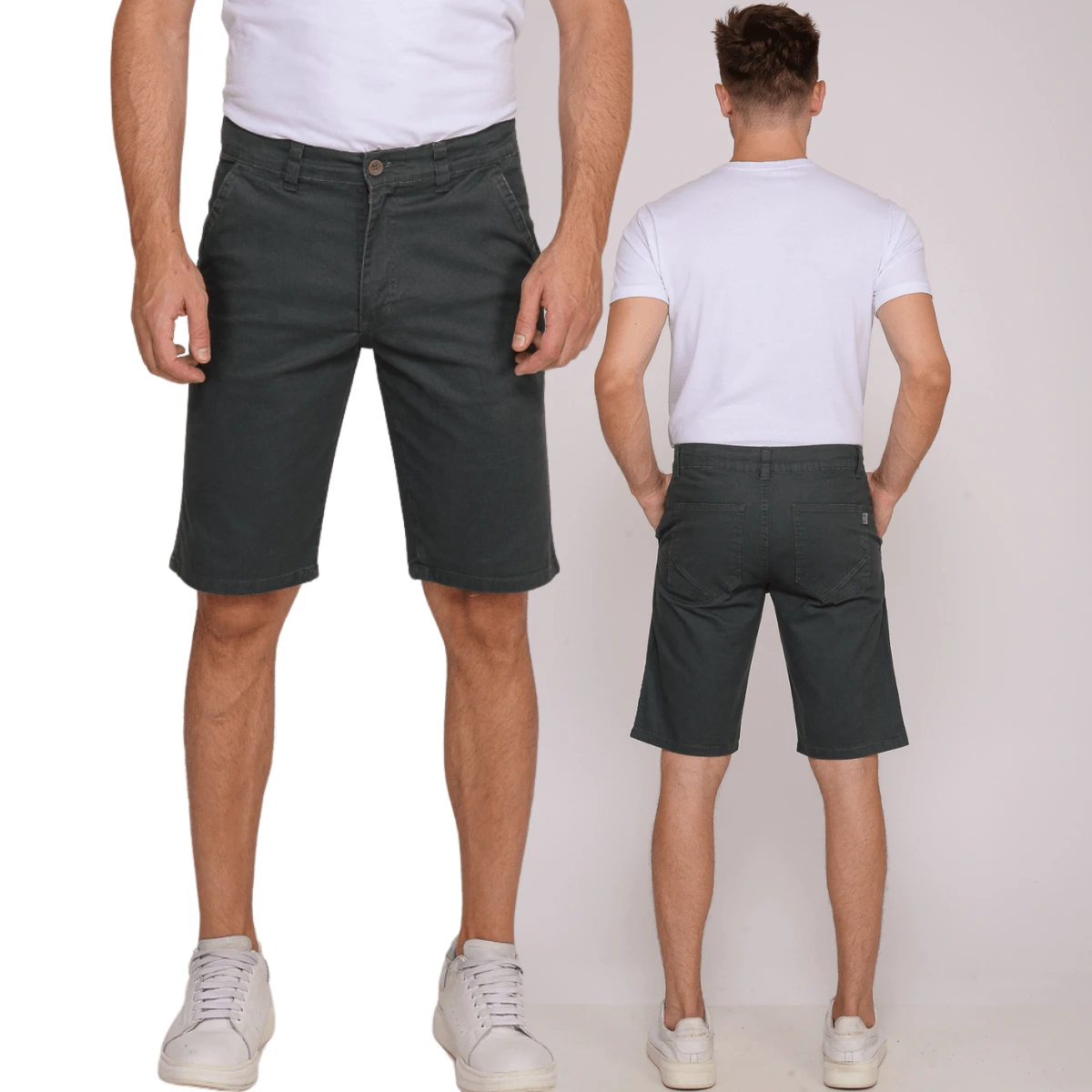 Scaraboto Men Shorts - 綠色 - 查看 1