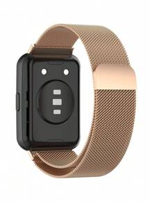 1 pièce Bracelet magnétique métallique à la mode, unisexe, compatible avec Fit 1/Fit 2/Fit 3/Fit 4/Fit 4 Pro, accessoire de bracelet pour la série Fit 1 2 3 4 Pro