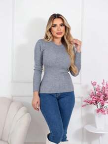 Women Sweaters - Xám - Xem 3