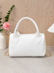 New Arrival Large Size Thread Embroidery Decorated Chain Shoulder Bag, Perfect As Festival Gift