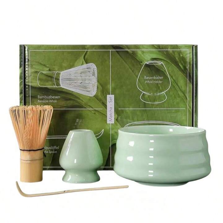 Matcha Set 6-teilig - Komplettes Zubehör Für Japanischen Tee