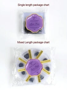 SONG LASHES 8D Premade Fans Pointy Base Sharp Thin Root Premade Fans For Salon Lash Clusters,Eye Lash Clusters,Individual Eyelashes,Lashes,Fake Lashes - Black - View 4