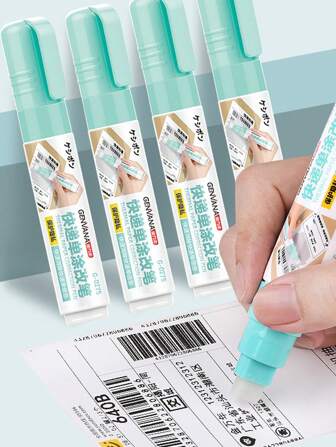 1pc Thermal Paper Eraser Pen, Discreet Removal Of Private Information On Courier Receipts, Suitable For Daily Use
