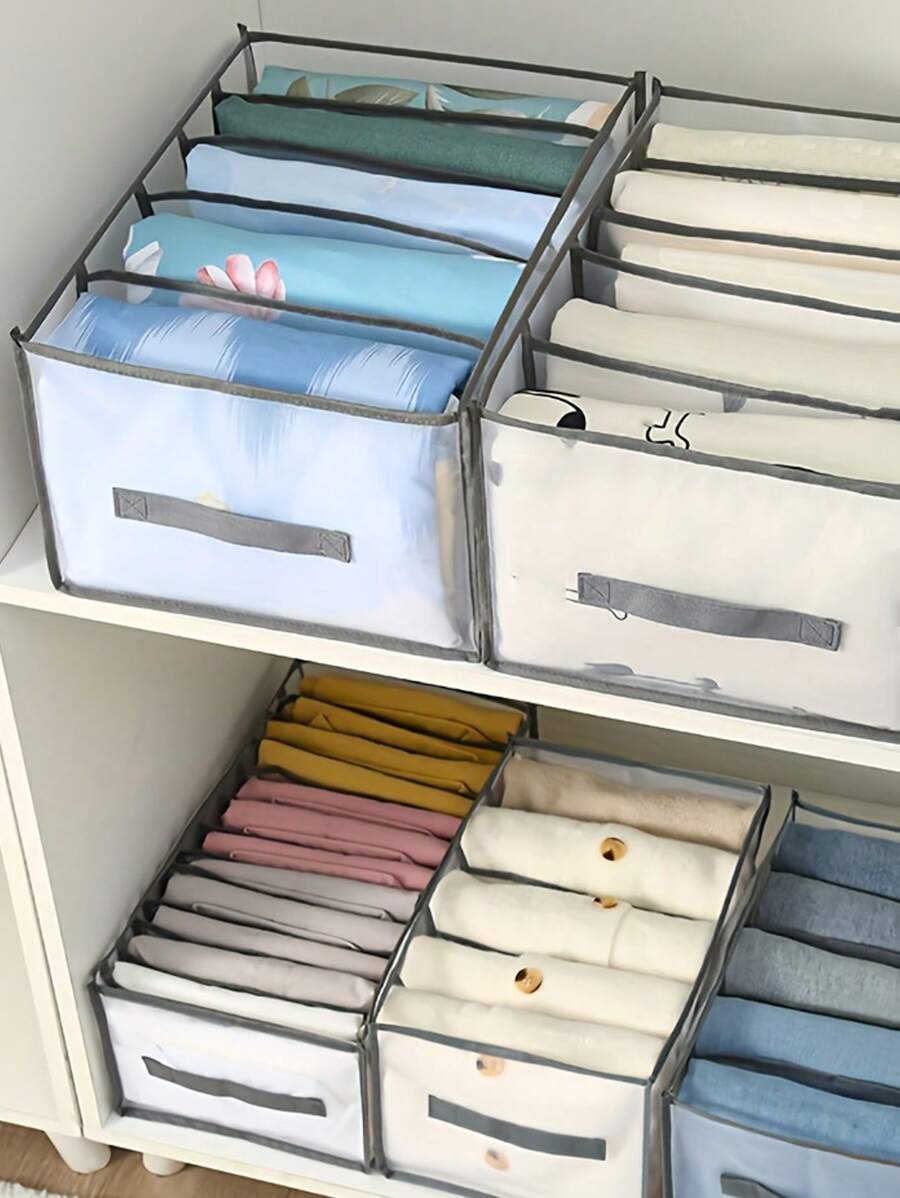 1 Stück Faltbarer Meshbettlaken Aufbewahrungsbox Mit Gittern
