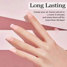 Gloz香檳粉啫喱膠指甲油中性啫喱指甲油半透明指甲油浸泡式uv Led指甲燈啫喱膠甲油美甲啫喱禮物女士 - 珊瑚粉 - 查看 6