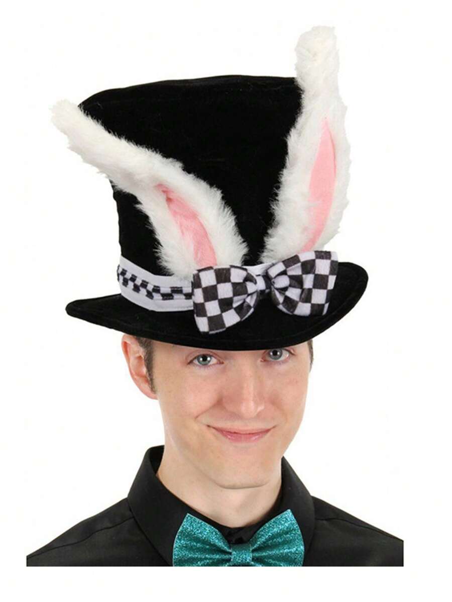 1pc Velvet Easter Bunny Ear Top Hat Party Decorations SHEIN USA