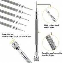 5 Pieces Screwdriver Precision Screwdriver Set Watch Screwdriver Set,Watchmakers Screwdriver Set Watch Hand Removal Tool Meter Repair Screwdriver Kit 45 Steel Screwdriver Glasses Screwdriver - one-size - View 6