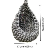 蜥蜴吊床床、變色龍、倉鼠、松鼠、蛇、鸚鵡窩、鞦韆、鳥巢、寵物用品 - 灰色 - 查看 2