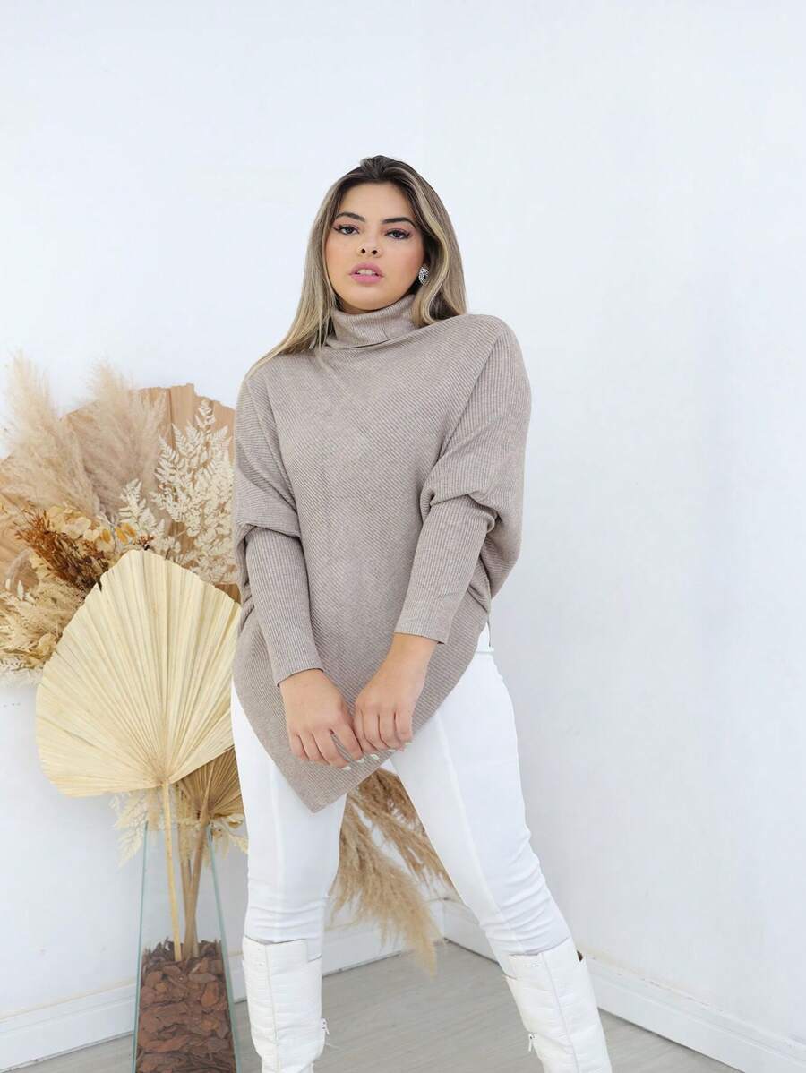 Women Overcoats - 杏色 - 查看 1