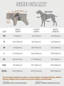 Laifug Four Legs Dog Clothes, Panda/ Hoodie Style Available, Warm & Reflective & Windproof Padded Coat, Waterproof, Suitable For Cold Weather, Multiple Sizes For Small/Medium/Large Dogs - Multicolor - View 12