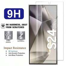 High Definition Scratch-Resistant Tempered Glass Screen Protector, Compatible With Samsung S24 Ultra/S24 Plus/S24 Series - Clear - View 4