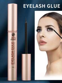 1 pièce Colle à cils de 5 ml, colle à cils professionnelle imperméable sans latex de séchage rapide améliorée, convient pour une longue adhérence de faux cils en grappe, maintien de 48 à 72 heures, convient pour les fêtes personnelles et un usage de maquillage de faux cils diy à la maison (Noir)