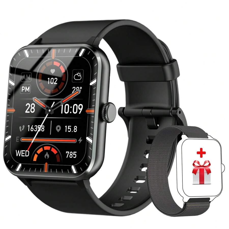 Blackview R50 Smartwatch With 1.85Inch Hd Touchscreen, Calling, Voice