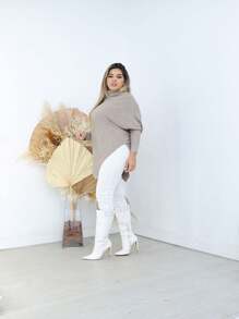 Women Overcoats - 杏色 - 查看 3