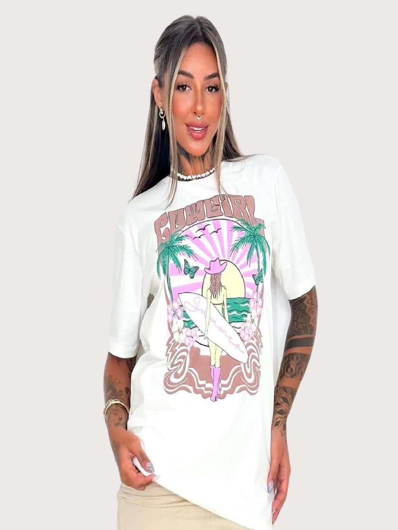 Women Blouses - trắng - Xem 1